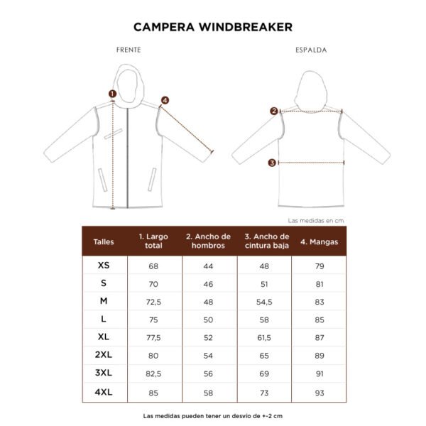 Campera Windbreaker Cardon - Image 9